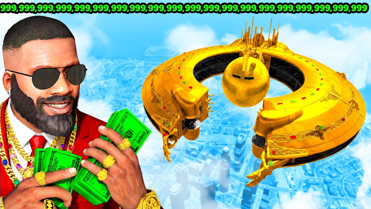 Franklin’s CRYPTILLIONAIRE HOUSE Upgrade in GTA 5!