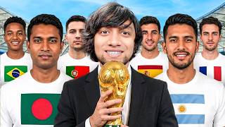 I entered Bangladesh into the Football World Cup!