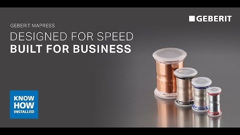 Geberit Supply Systems - Mapress