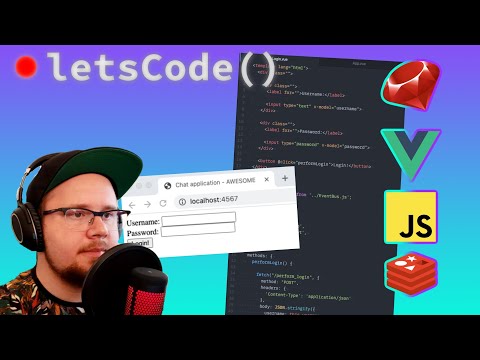 Let's code: Implement a Login screen using Vue and Ruby
