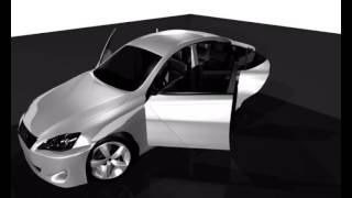 Проект летающего авто Lexus IS / Fly-car Project,  Designed by Aram Voskanyan.