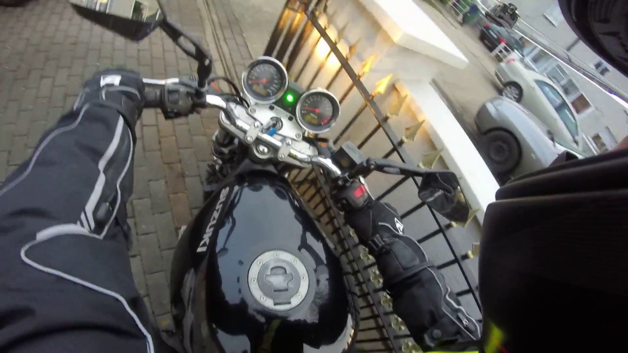 First ride to work on Bandit GSF600