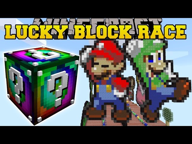 Minecraft: GAMINGWITHJEN SUPER LUCKY BLOCK CHALLENGE GAMES - Lucky Block Mod  - Modded Mini-Game 