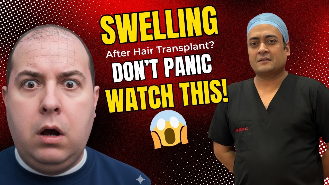 Hair Transplant Swelling Explained – Don’t Panic!