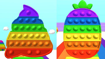 Pop it Fidget! Very satisfying and relaxing ASMR slicing game