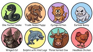 Animals Born With Almost Impossible MUTATIONS Explained