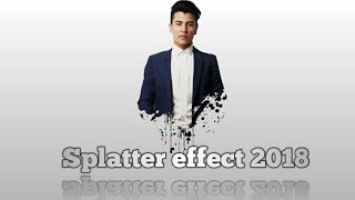 splatter effect picsart | Picsart editing tutorial | Picsart easy tutorial 2018-2019
