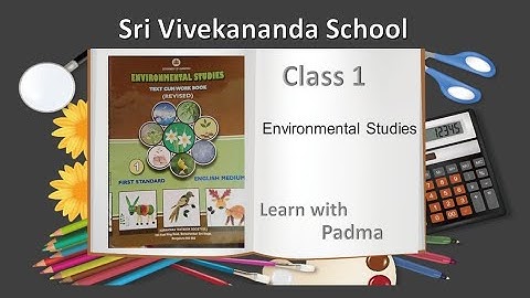 Karnataka state syllabus 1st std E V S Lesson-5 