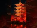Beautiful Autumn in Japan & Relaxing Music 🇯🇵🍁 #shorts #japan #autumn
