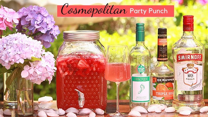 Fruity Punch Recipe - Great for Parties! - The Busy Baker