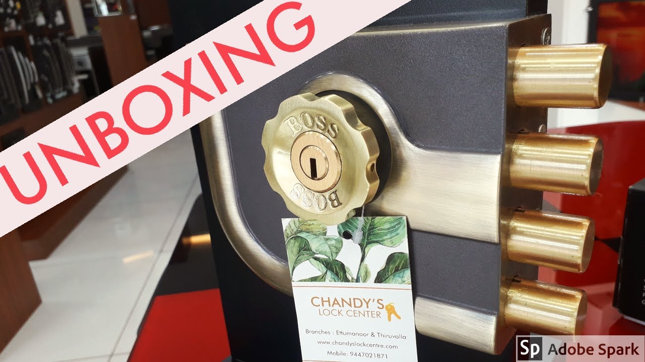 UNBOXING BOSS TETRABOLT LOCK FOR SINGLE DOORS LOCK BRANDS IN INDIA