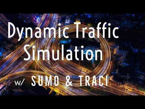 Traffic Simulation with SUMO, NETEDIT, and TraCI