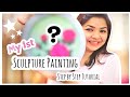 My First Sculpture Painting 🤩 || Sculpture Painting tutorial for beginners