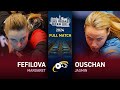 Margarita fefilova vs jasmin ouschan  2024 las vegas open by rums of puerto rico