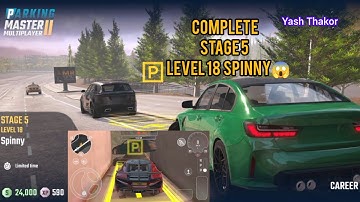 Stage 5 Level 18 Spinny | Parking Master Multiplayer 2 | Car Parking Game