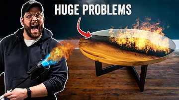Does epoxy catch fire?