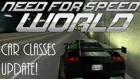 NFS World - Car Classes Update