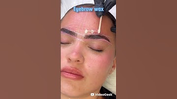 Eyebrow wax tutorial#eyebrows #wax #tutorial #trending #video #youtubeshorts #shorts