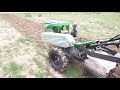 Power tiller cultivator field work | ஏர் கலப்பை | Kirloskar KMW Mega T15