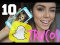 MIS 10 Trucos de SNAPCHAT Favoritos! - Pautips