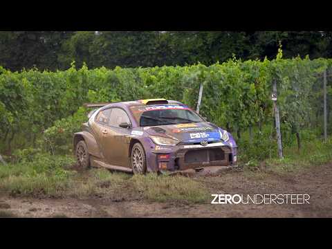 Big show | Rallye Mittelrhein 2025 | many mistakes on tricky vineyard stages of WRC Germany
