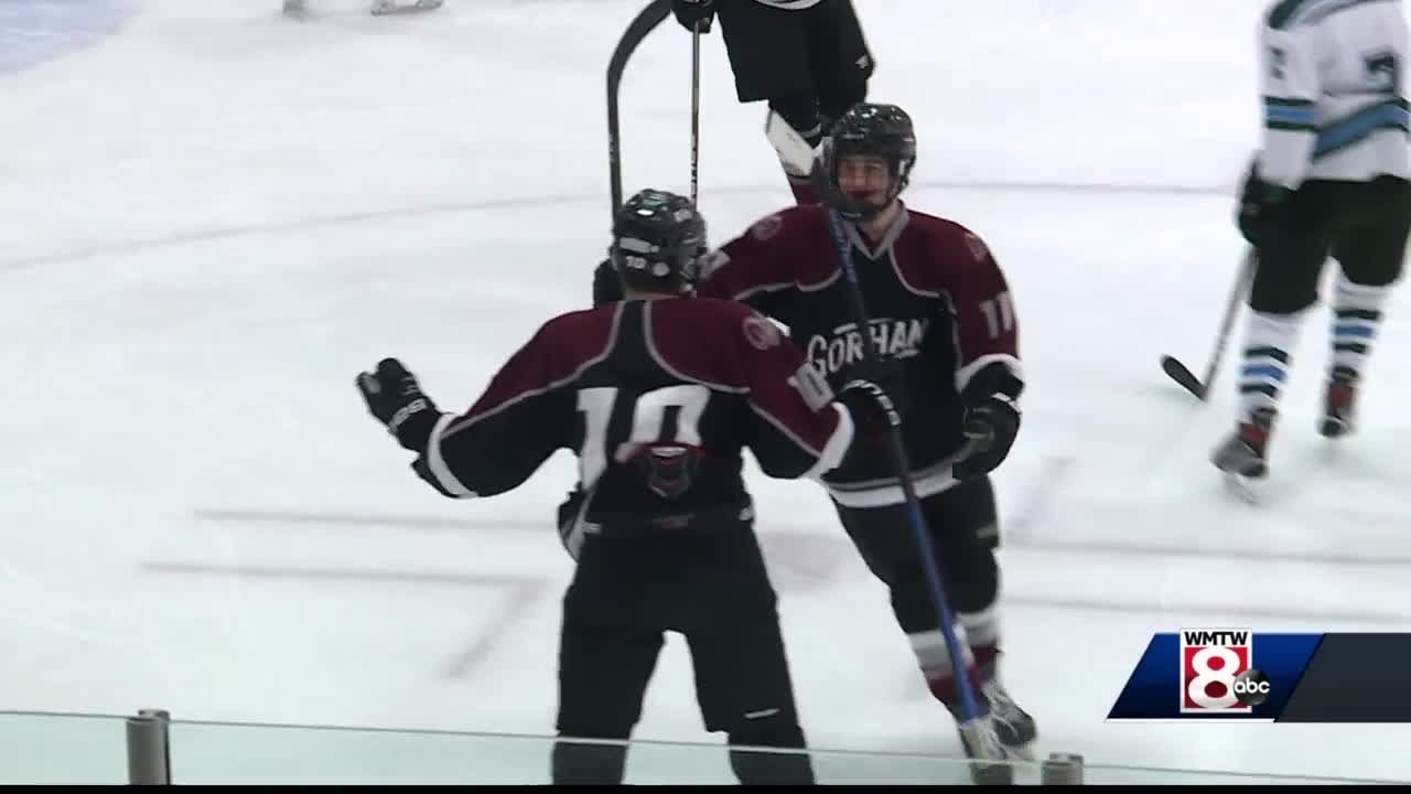 UMaine hockey ties, Gorham boys win YouTube