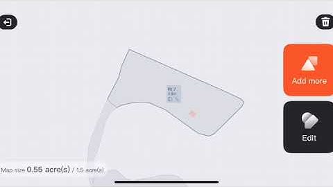 Adjusting a boundary on Segway Navimow App