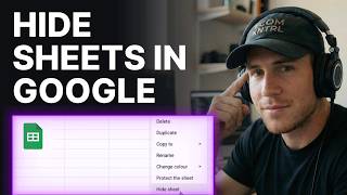 How to Hide and Unhide Sheets in Google Sheets (2026) | Step-by-Step