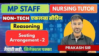 MP Staff Nurse/Tutor Vacancy 2026 🔥 | Reasoning Live Class | Non-Tech Preparation 💯