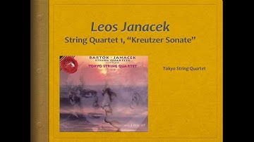 Janacek, String Quartet 1, "Kreutzer Sonata" - Video Score - Tokyo Quartet