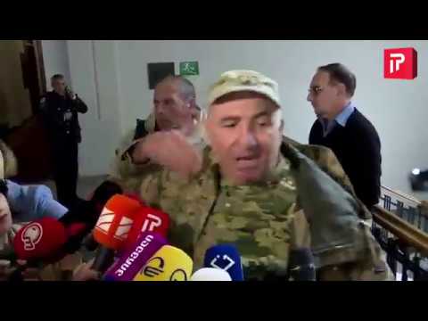 ვეტერანი ჯარისკაცების პროტესტი პარლამენტში