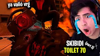 Thumbnail for SKIBIDI TOILET 70 (part 3) 😭 EL FIN de DARK SPEAKERMAN y DESTAPACAÑOS !!😱 - Reacción y Secretos