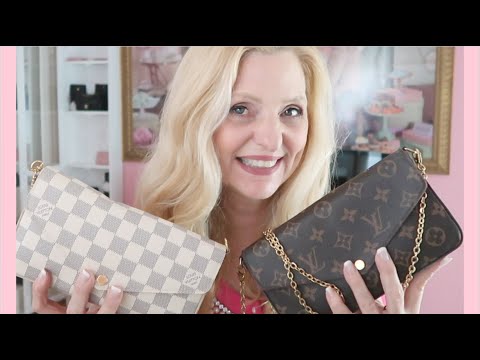 LOUIS VUITTON FELICIE POCHETTE REVIEW, MOD SHOTS