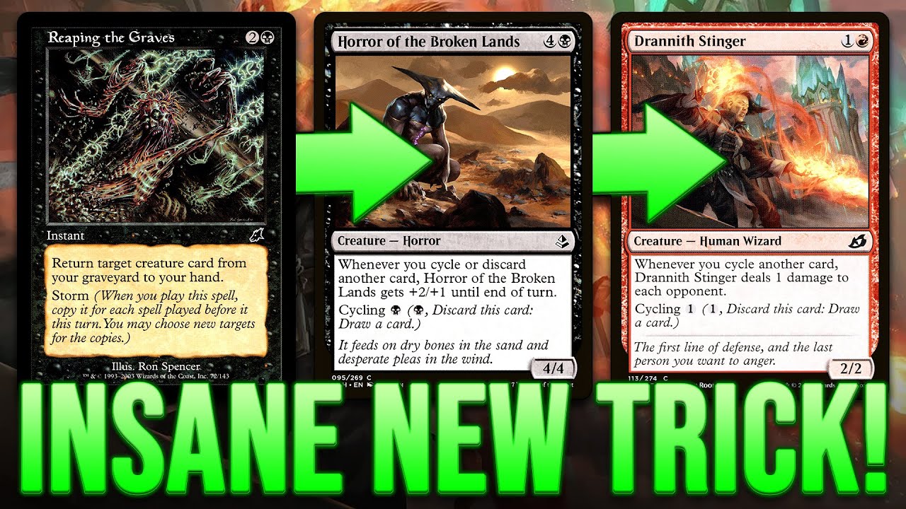 NEW CYCLE STORM TRICK! Reaping the Graves + Songs of the Damned | Magic: The Gathering Pauper Combo NEW CYCLE STORM TRICK! Reaping the Graves + Songs of the Damned | Magic: The Gathering Pauper Combo