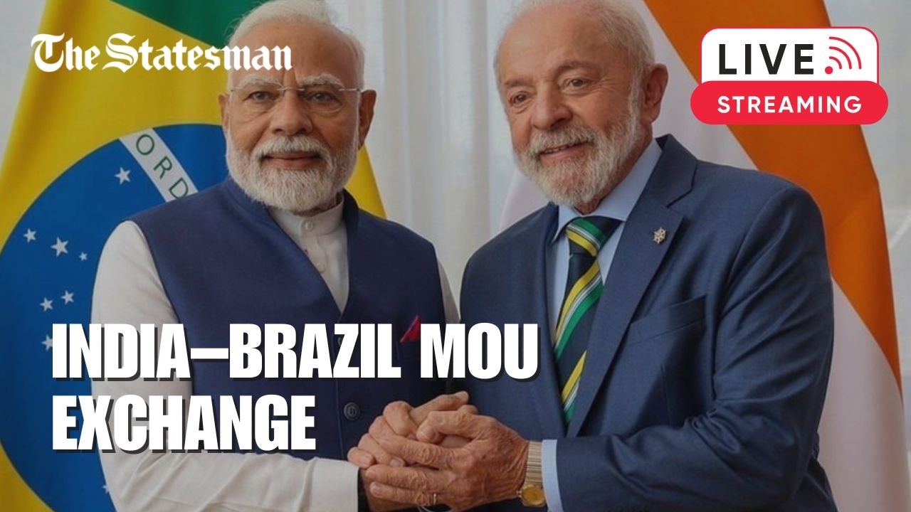 India-Brazil Summit LIVE | Modi & Lula Address Joint Press Meet
