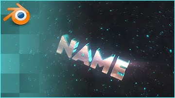 Space Blue Blender ONLY Intro Template - FREE DOWNLOAD