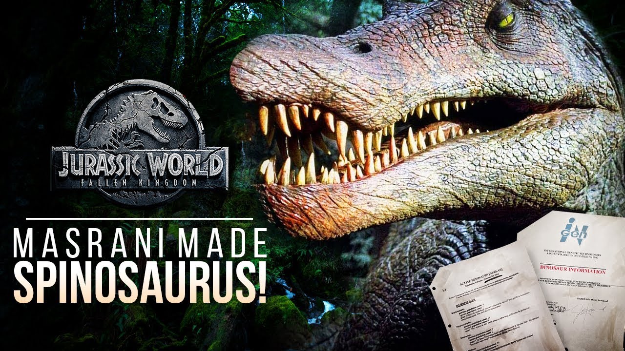 Masrani Made The Spinosaurus! InGen Secrets Revealed | Jurassic World: Fallen Kingdom