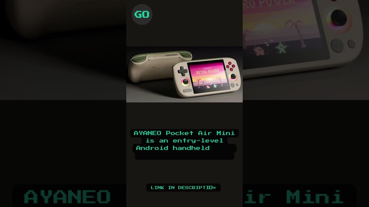 AYANEO Pocket Air Mini Is An Entry Level Android Handheld That Sells For Under 100