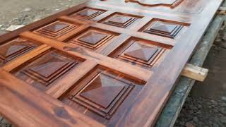 लकड़ी का दरवाजा इतना सस्ता 😍 Wood Design Door #shortsviral