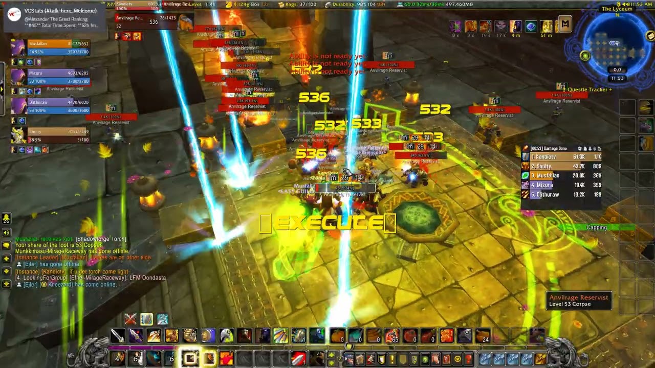 MOP - Level 55 - Tanking Blackrock Depths