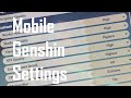 My Mobile Genshin Graphic Setting Revealed!