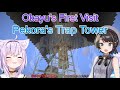 Okayu First Visit to Pekora's Trap Tower ft. Subaru [Eng Subs/Hololive] [Minecraft]