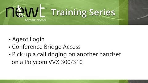 Agent Login Logout; Conf Bridge Access & Pick Up another