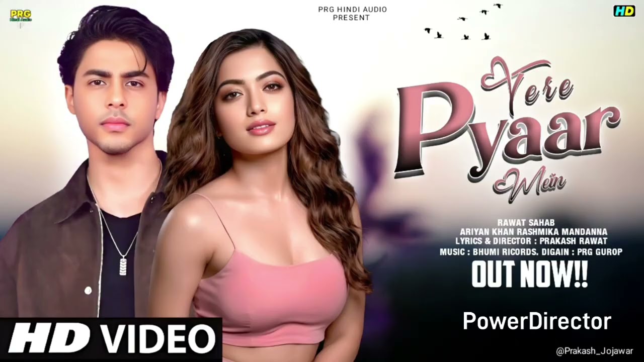  New Song | Tere Pyaar Mein | Aryan Khan | Rashmika Mandanna | New Hindi Song | Romantic Song 2026 