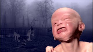 SCARY PLAYGROUND! Among the Sleep! [Part 3]