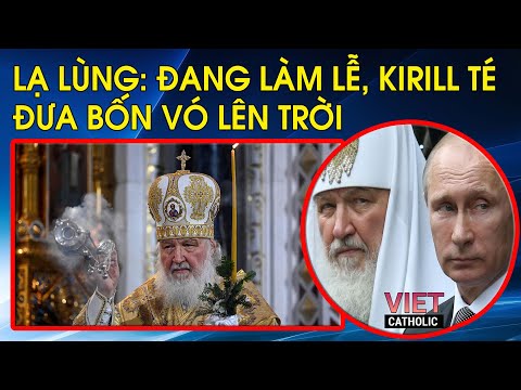 Video Điềm lạ: Đang thánh hiến nhà thờ, Thượng Phụ Kirill té... - youtube