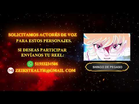 Saint Seiya: Santuario Perdido. SOLICITAMOS FANDUBERS O ACTORES DE VOZ #anime #saintseiya #fandub