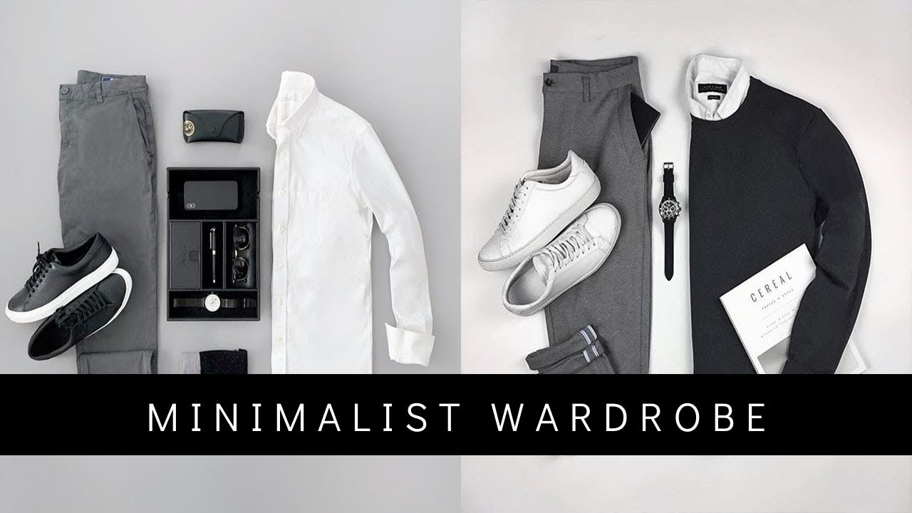 Minimalist Wardrobe Men Minimalist Wardrobe Capsule Wardrobe YouTube