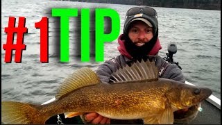 #1 WALLEYE FISHING TIP  - Tom Talks #1