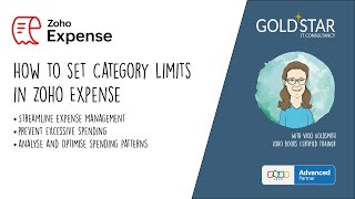 How to set Category Limits in Zoho Expense